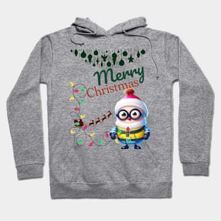 merry christmas with minions Hoodie